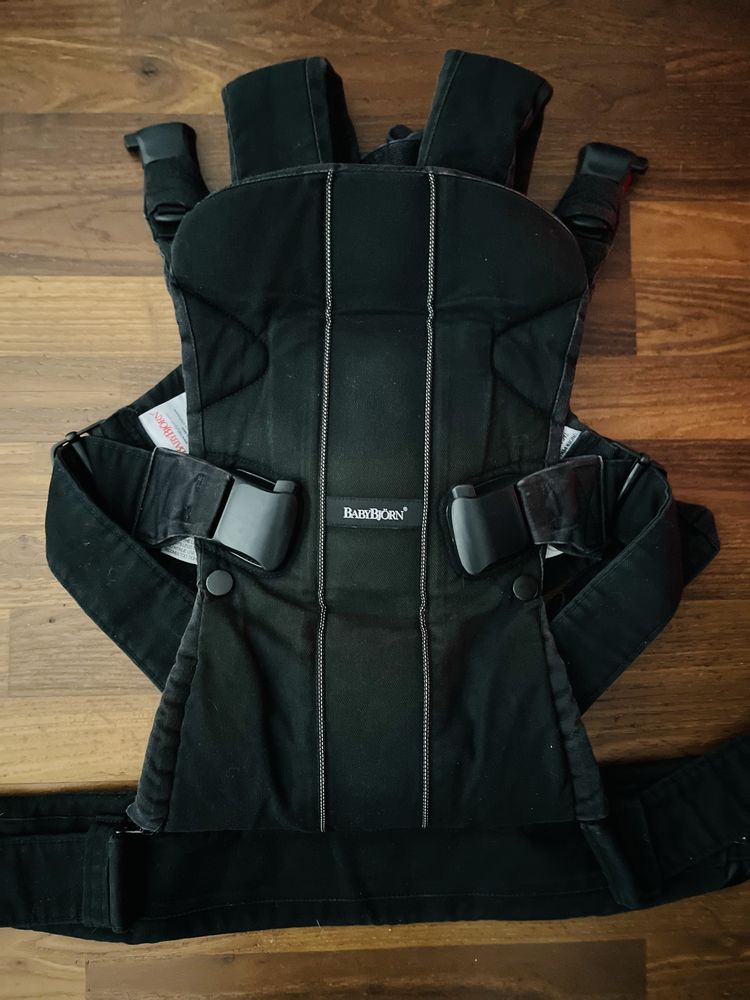 Nosidełko ergonomiczne niemowlęce Babybjorn ONE czarne