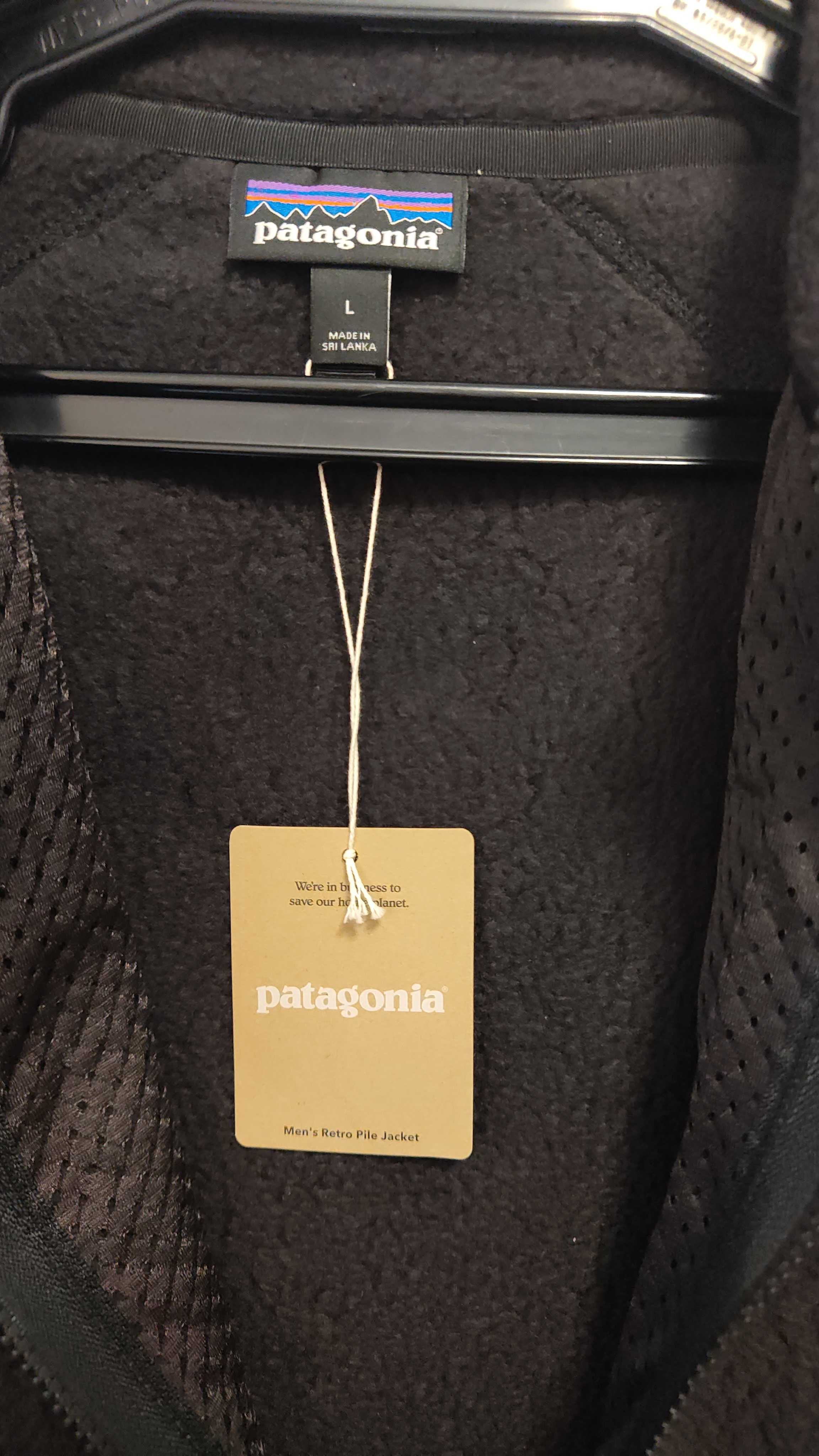 Patagonia BLK M'S Retro Pile kurtka męska,r.L