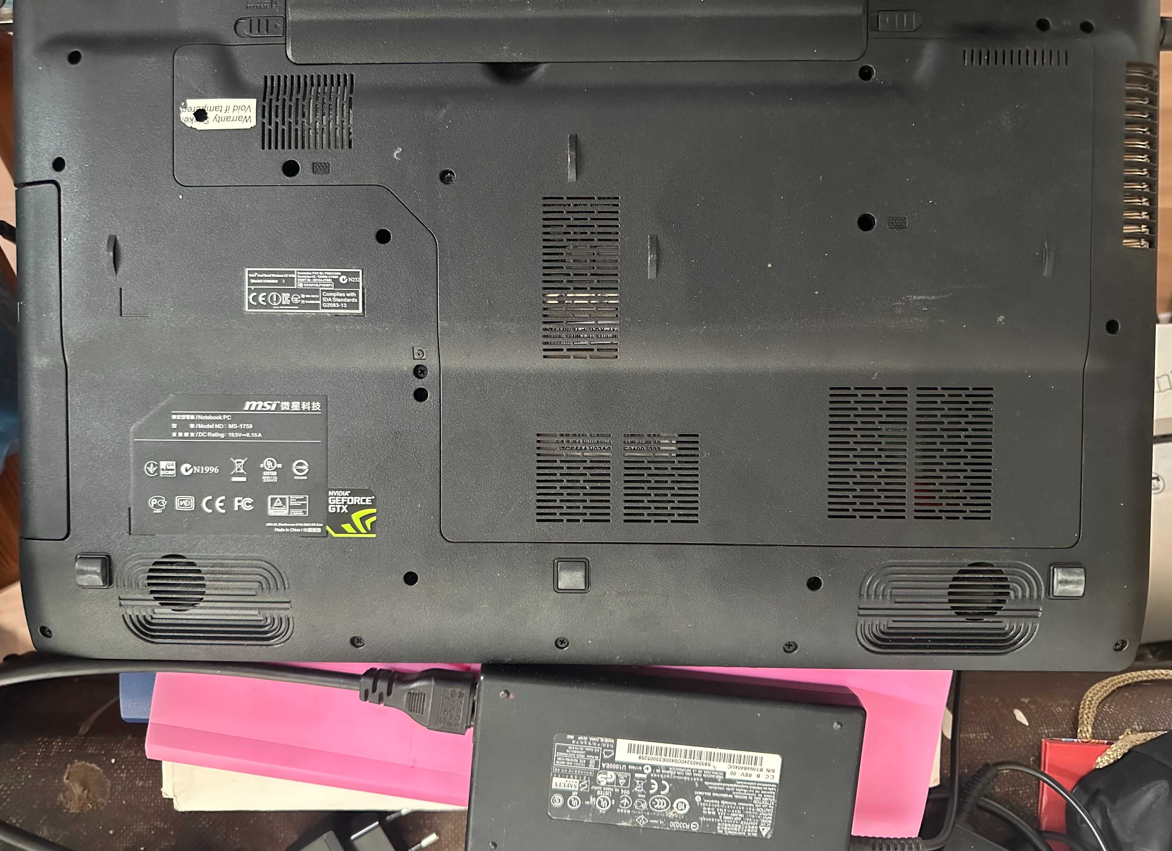 Laptop MSI GE702PC-271XPL