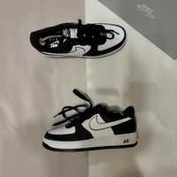 Нові кросівки Nike Air Force 1 шкіряні 43 розмір чорно білі Ozrah 43