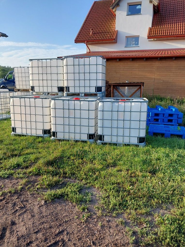Zbiornik 1000l MAUZER po SPOŻYWCE