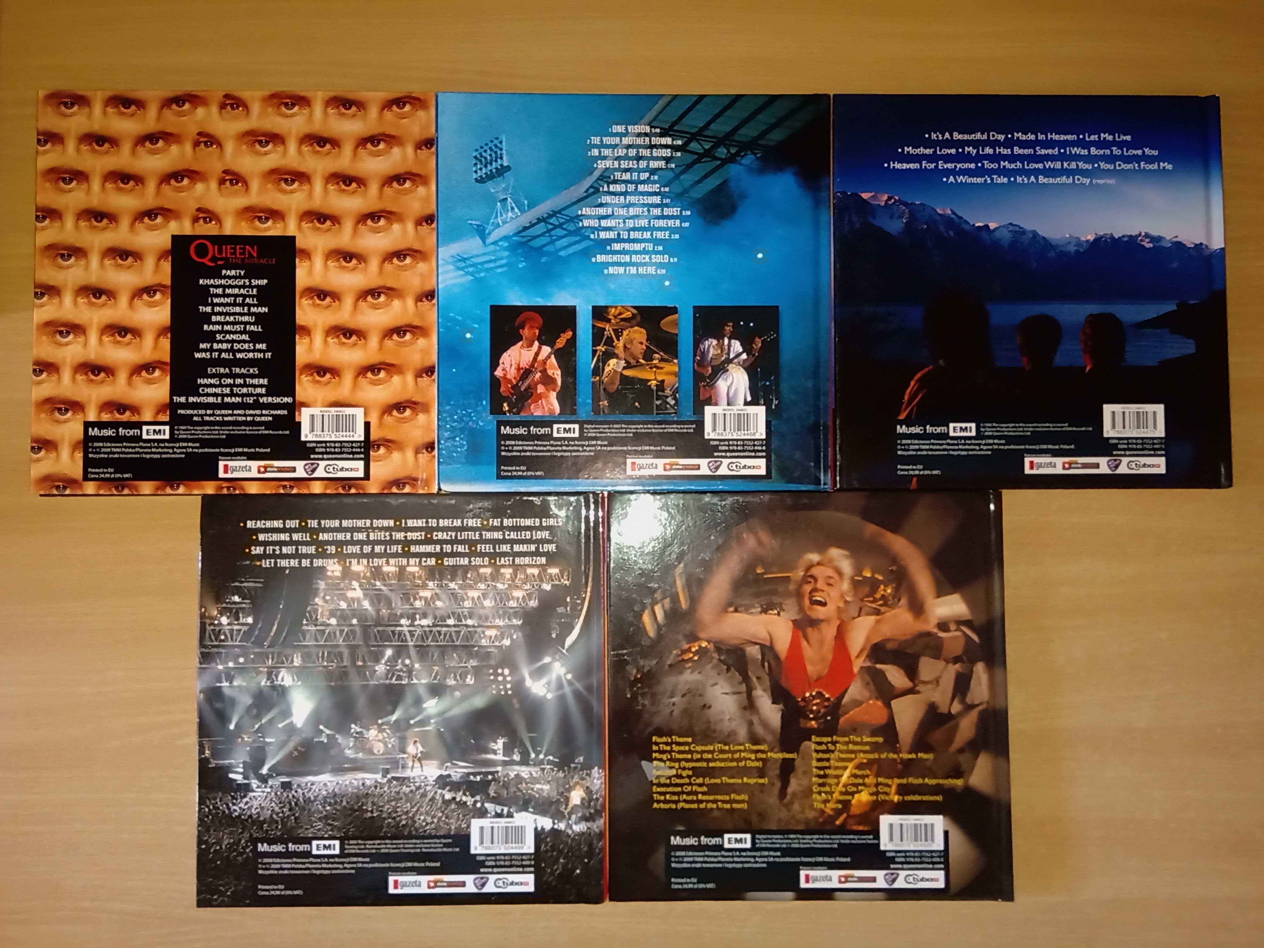 Queen Kultowa Kolekcja Piosenek 2008 [19 albumów - niepełna kolekcja]