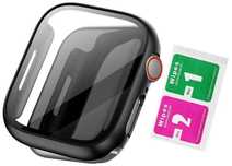 Etui 2w1 case obudowa do Apple Watch 4/5/6/SE 44mm + ściereczki