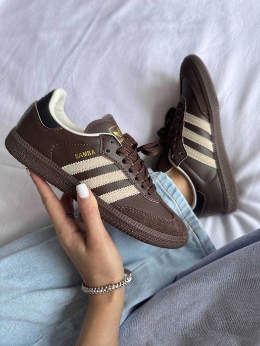 !SALE! Adidas Samba OG Brown Leather 36 37 38 39 40 41 адідас самба