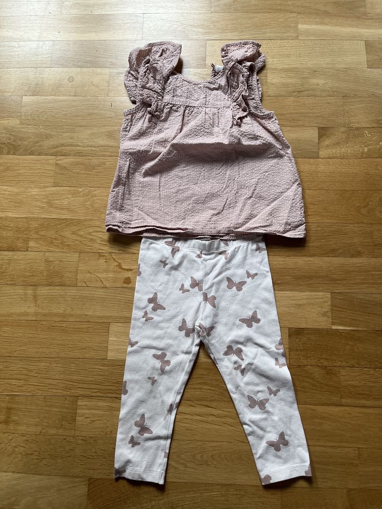 Komplet. bluzka+legginsy+opaska H&M