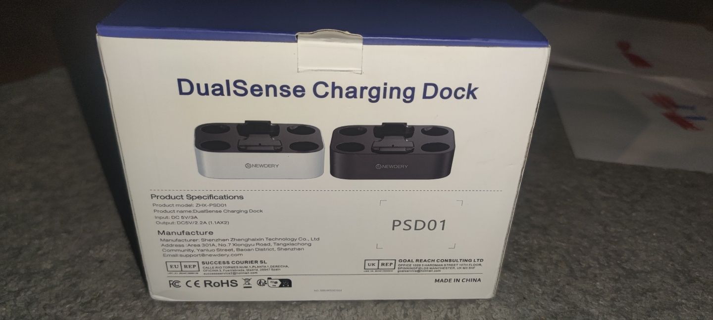 Stacja dokująca pad ps5- ładowarka