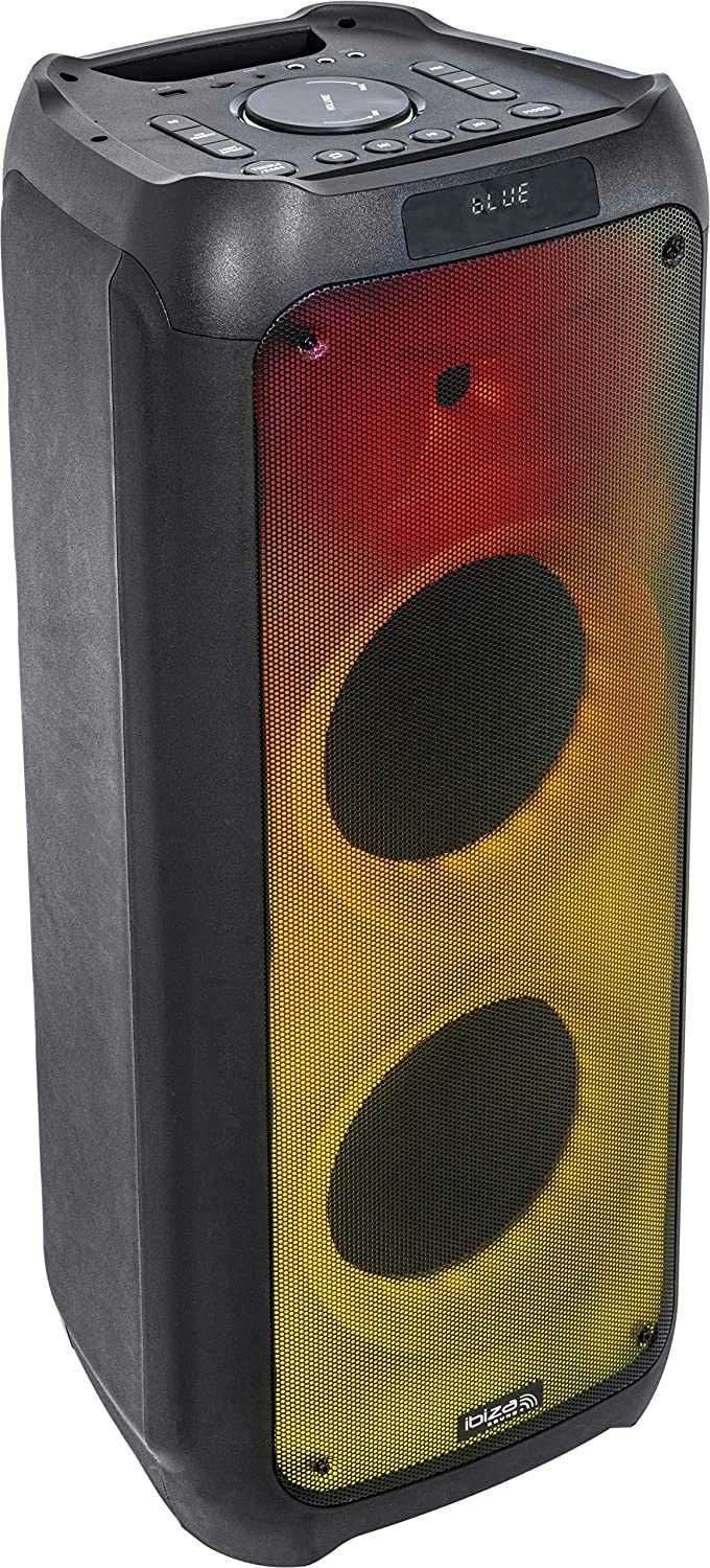 Głośnik Aktywny Bluetooth Kolumna Estradowa Ibiza WAVE 10 800W 2x10"