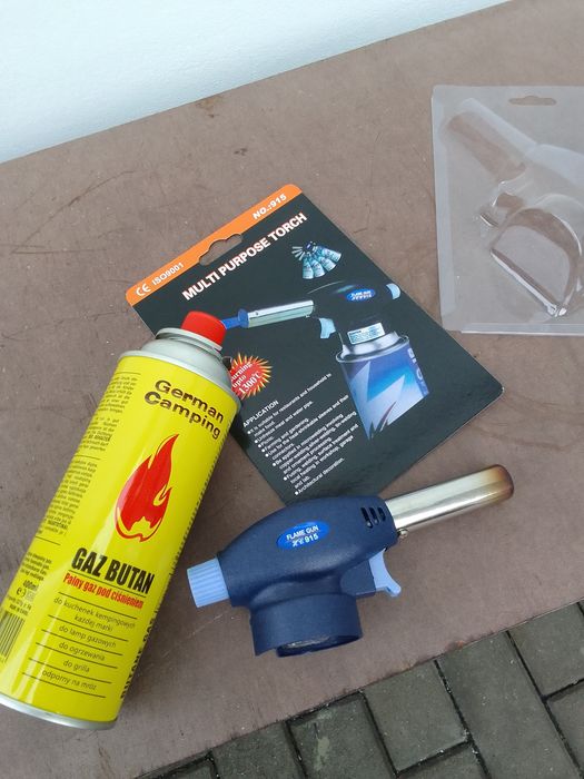 Palnik gazowy Plus kartusz nowe tanio