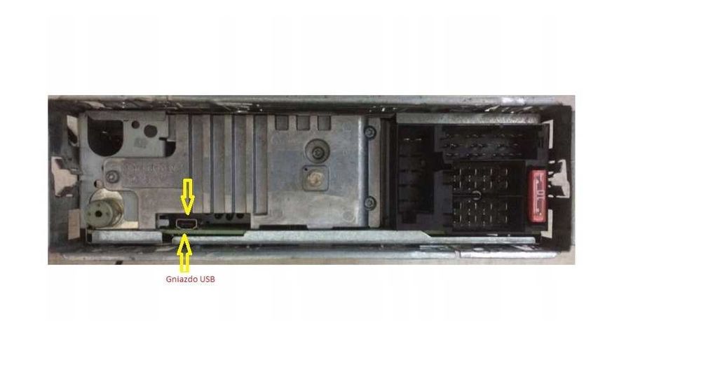 Złącze kabel USB do radia Blaupunkt HAMBURG MP57; MP68