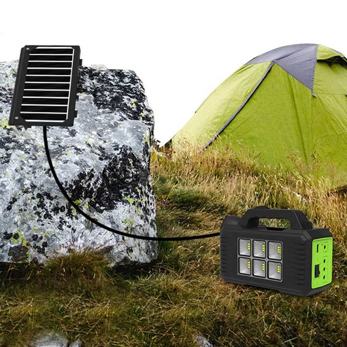 Зарядна станція GD8077 40000 м + Power Bank ліхтар лампи радіо панель