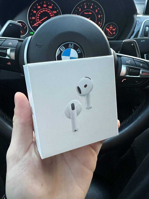 Оригінал AirPods 4 Нові з Гарантією та Чохлом