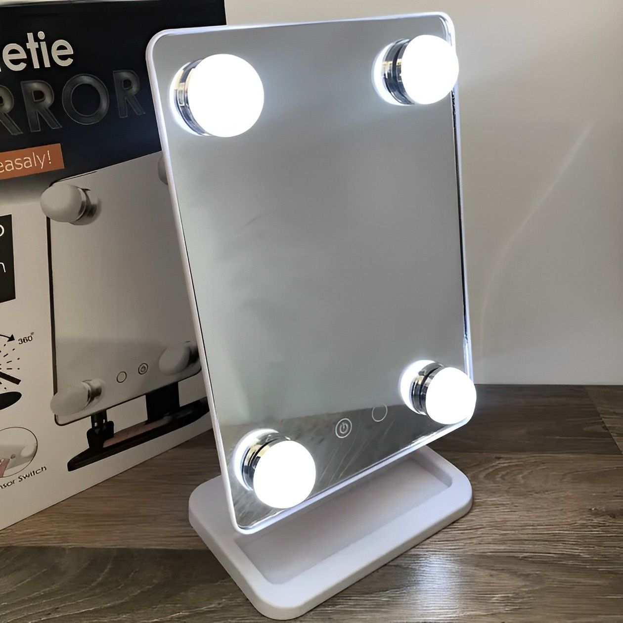 зеркало с подсветкой для макияжа MCH Cosmetie Mirror 360