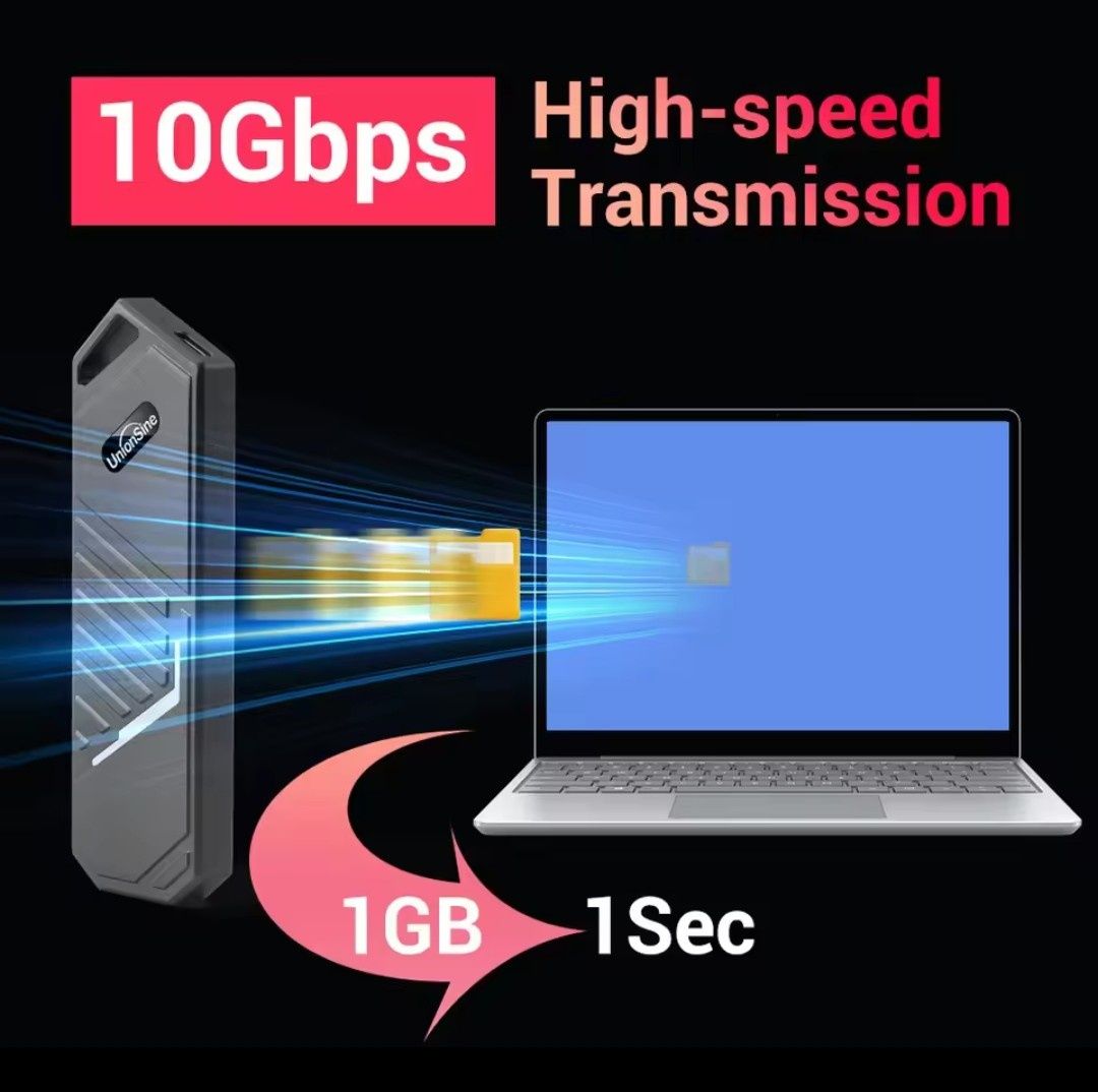 Карман SSD m2 NVMe UnionSine