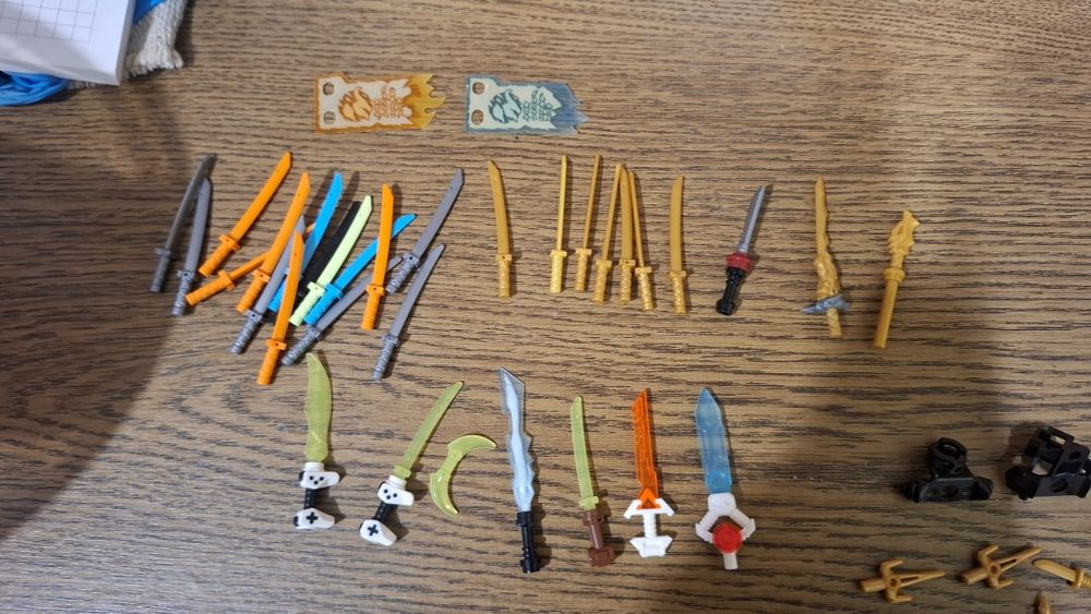 Akcesoria lego ninjago mix