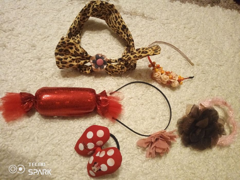 разные обручи,повязочки, украшения на голову,маскарад, браслети