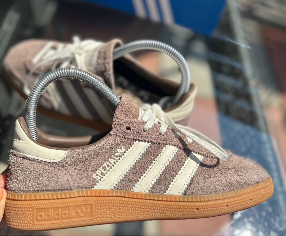 Adidas Spezial handball trampki sneakersy brazowe samba gazelle r.37