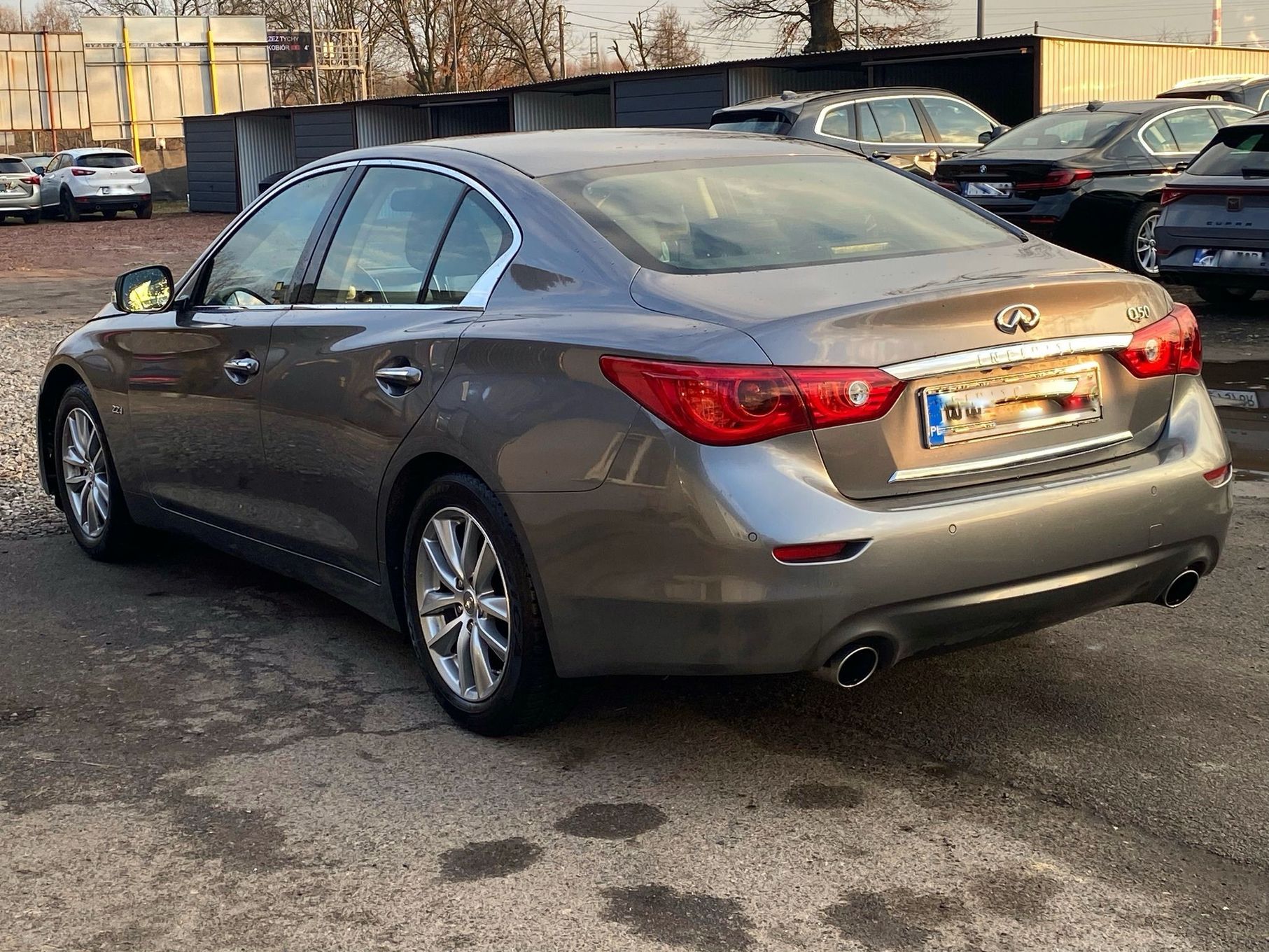 Infiniti Q50 Rejestracja 10/2014 2.2d Zarejestrowany w PL Skórzana Tapicerka