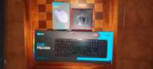 Conjunto Rato e teclado e Adaptador para ps4