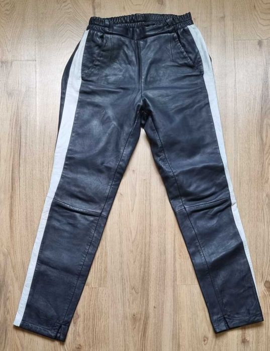 Spodnie skórzane skóra naturalna Oakwood