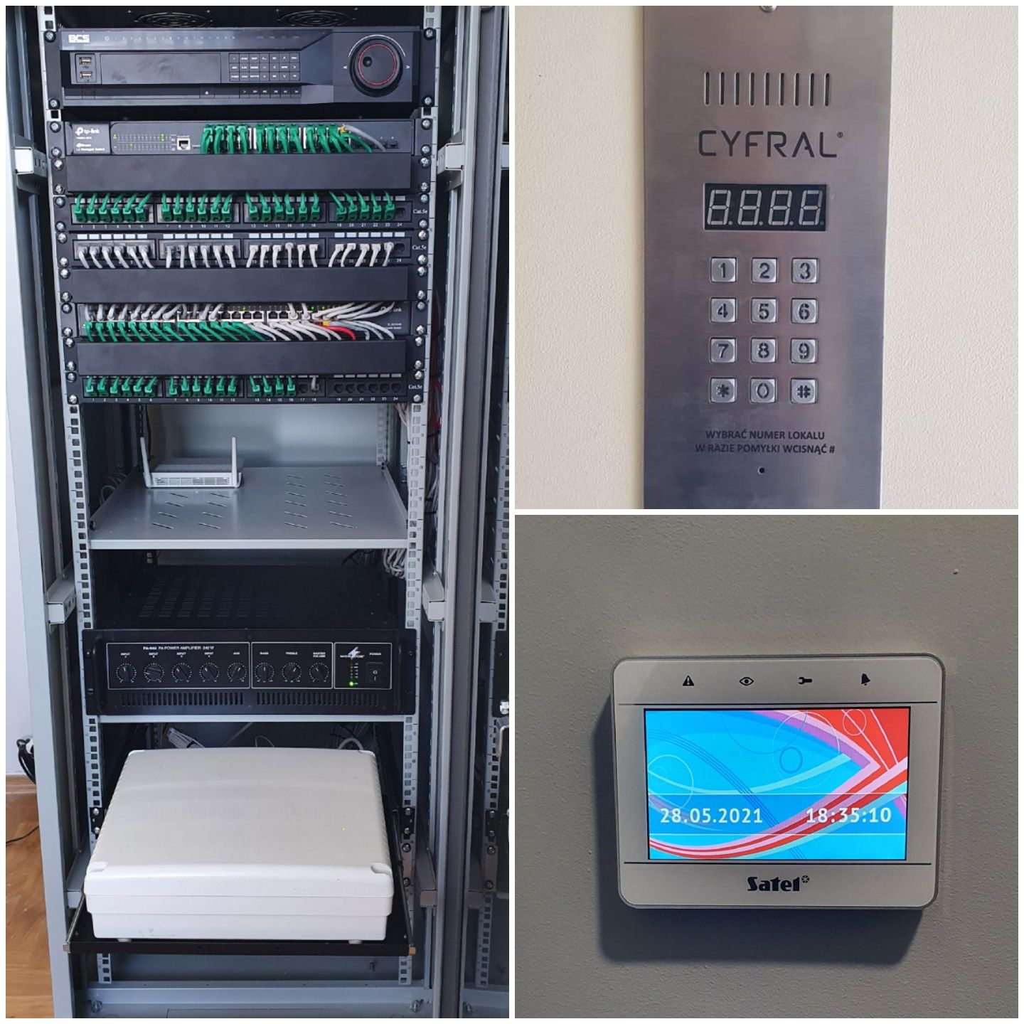 Monitoring Alarm Domofon Bramy Napędy Szczucin Mielec Busko Tarnów