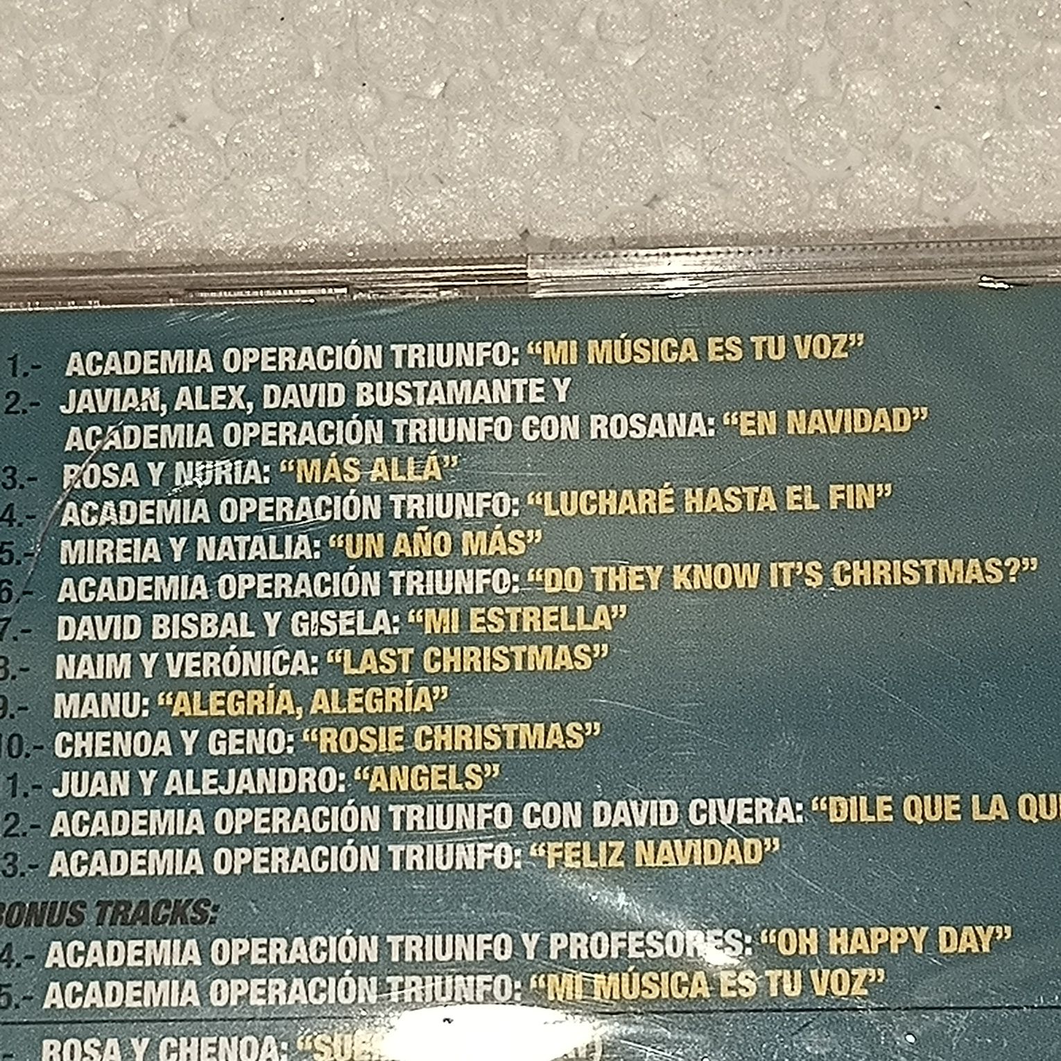 CD Operación Triunfo Álbum 2 CD's Brand Novo/Selado