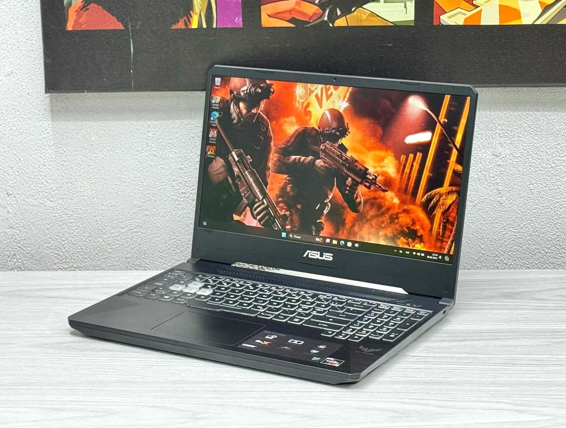 • ІГРОВИЙ ASUS TUF Fx505D (Ryzen 5 3550h GTX1650) Є оплата частинами •