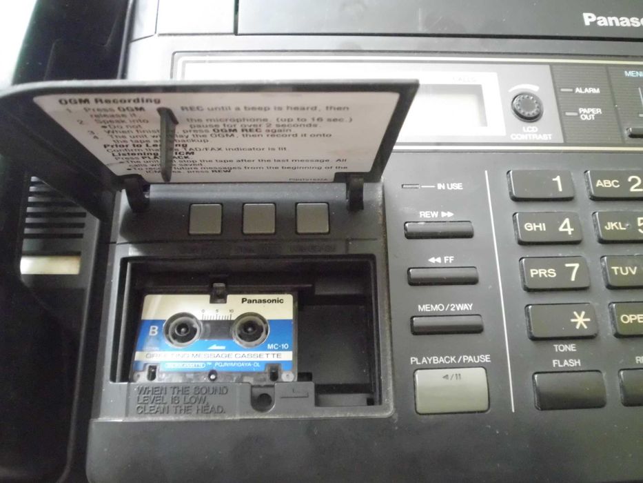 TELEFAX Panasonic KX-F110B Fax telefon i aut. sekretarka Made in JAPAN