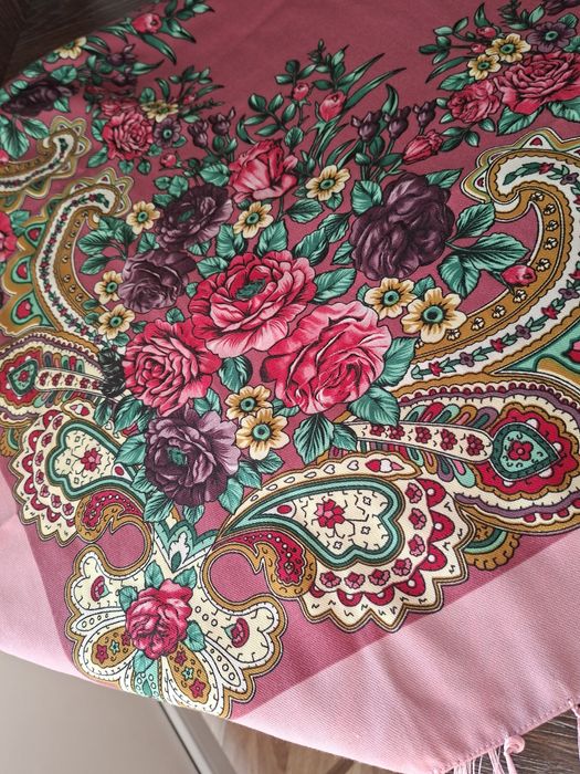 Хустка нова рожева українська