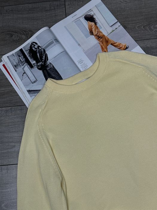 Стильний бавовняний светр zara з нових колекцій