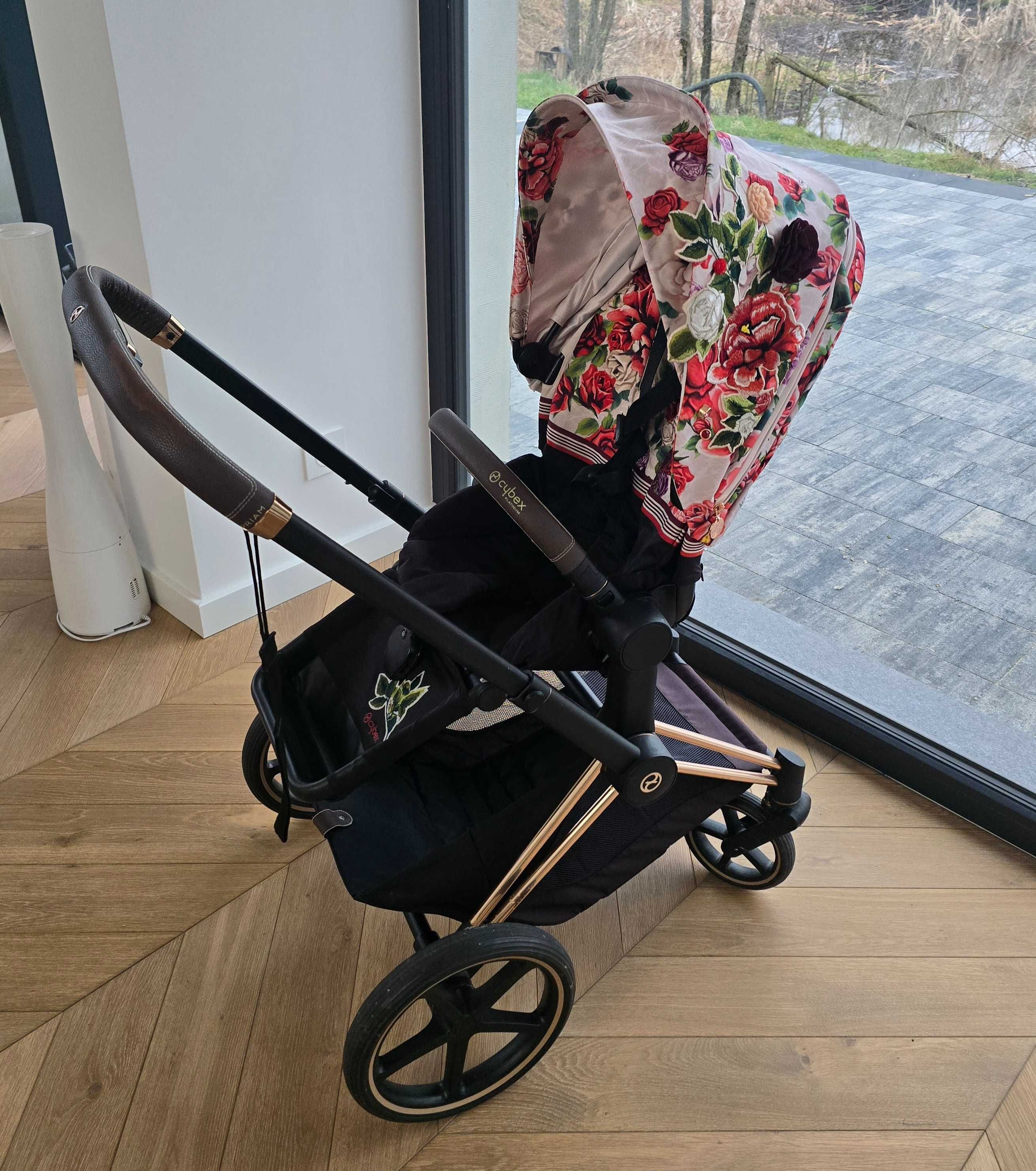 Wózek Cybex Priam 2.0 Gondola, spacerówka komplet