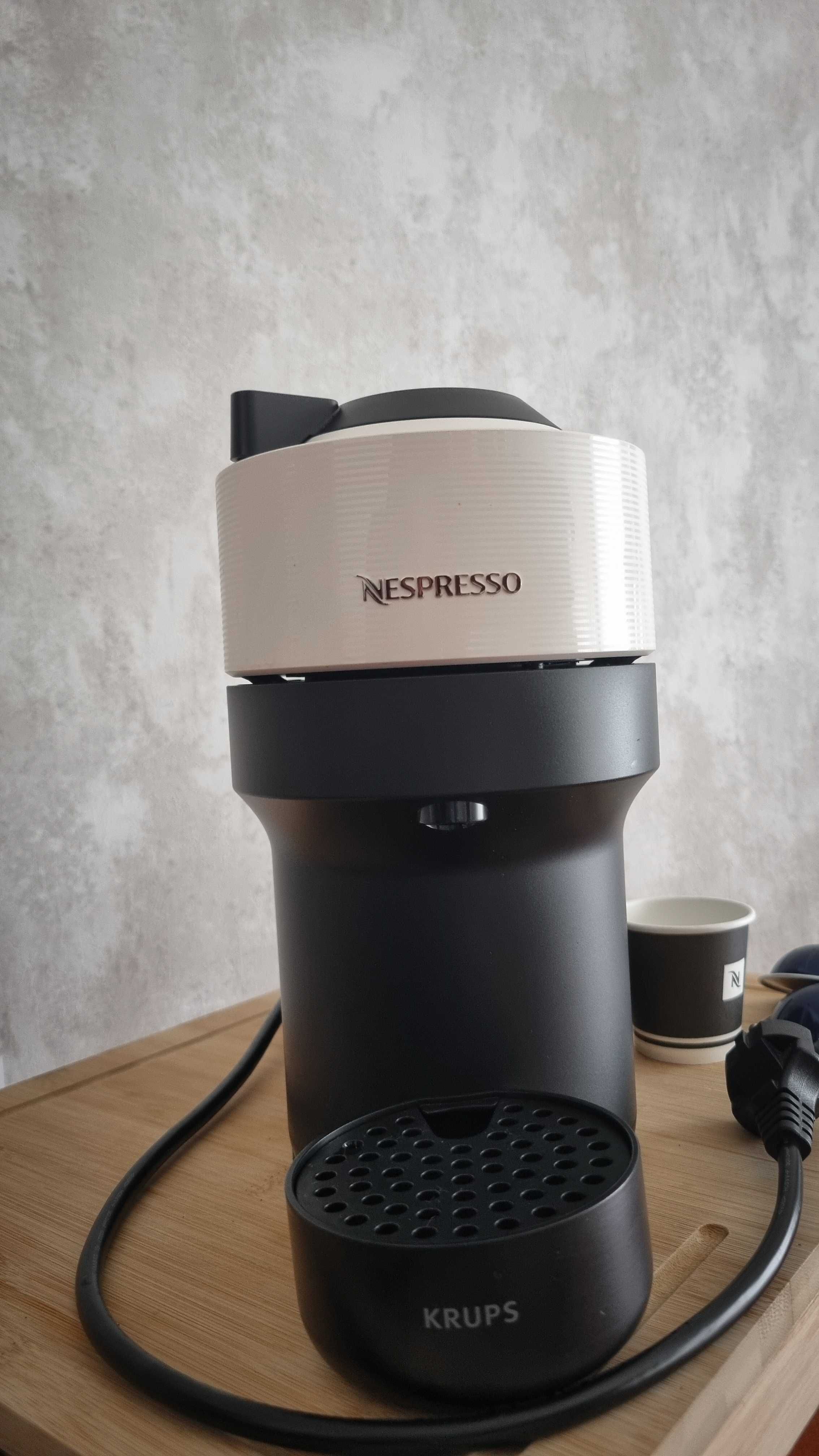 Máquina de Café KRUPS Nespresso Vertuo Pop Branco