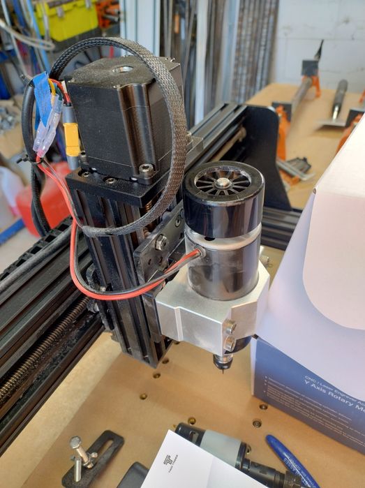 Frezarka CNC Twotrees, two trees 450 500w, 80w, moduł obrotowy