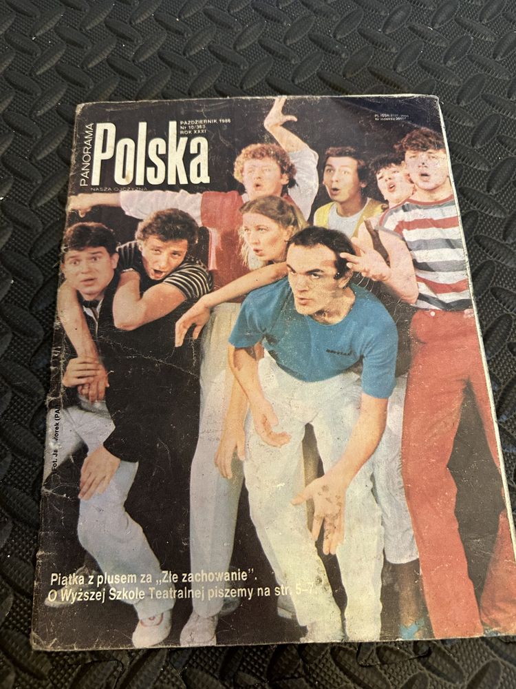 Stare czasopismo magazyn Polska 1986 r. PRL