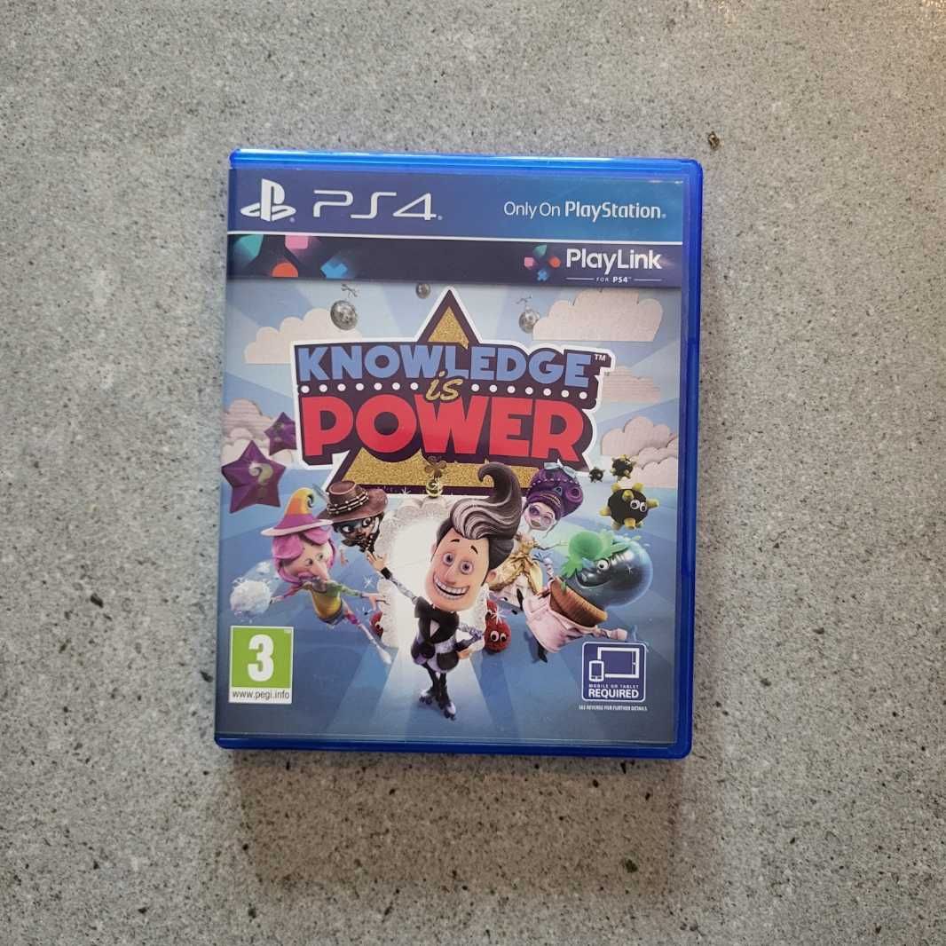 Wiedza to potęga Knowledge is Power PlayStation 4 PS4