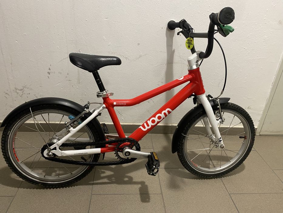 Rower woom 3 błotniki, stopka firmy woom