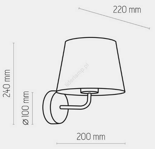 Tk Lighting Kinkiet Maja 2276