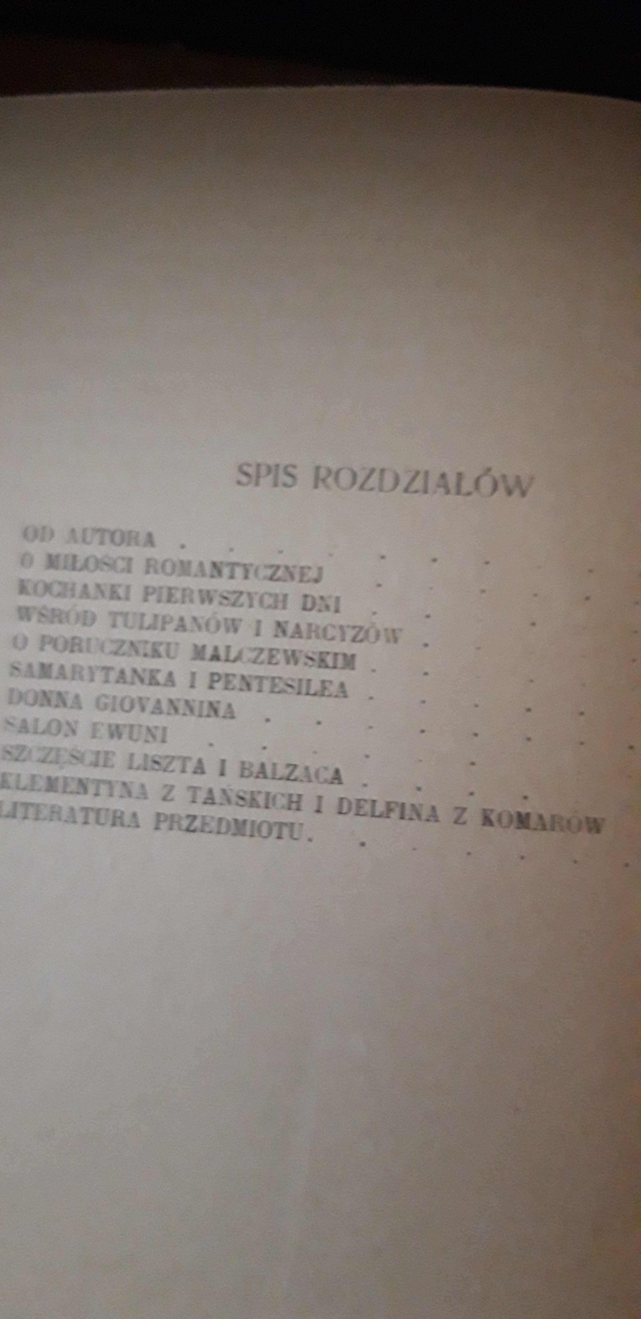 O miłości romantycznej-Wasylewski-Lwów1921,wyd.1,specjalne