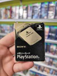 Oryginalna karta pamięci Playstation PSX PS1 SCPH-1020 + pudełko JAPAN