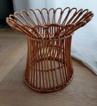 Stojak na kwiaty boho ikea wiklina
