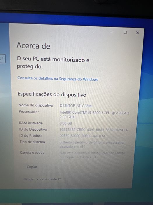 Portátil Toshiba Portege Z30-B linha profissional i5