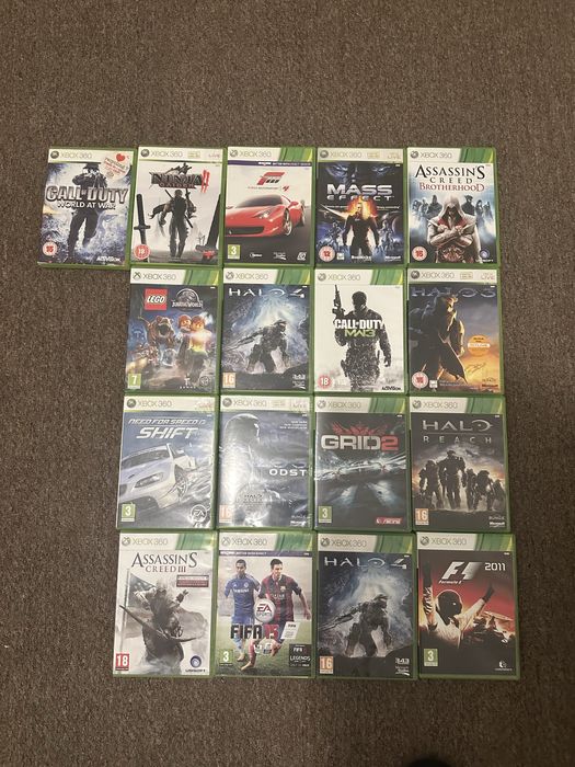 Xbox 360 gry 17gier dostepne od 20/04/2025