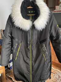 Зимова куртка, парка, пуховик 52 розмір