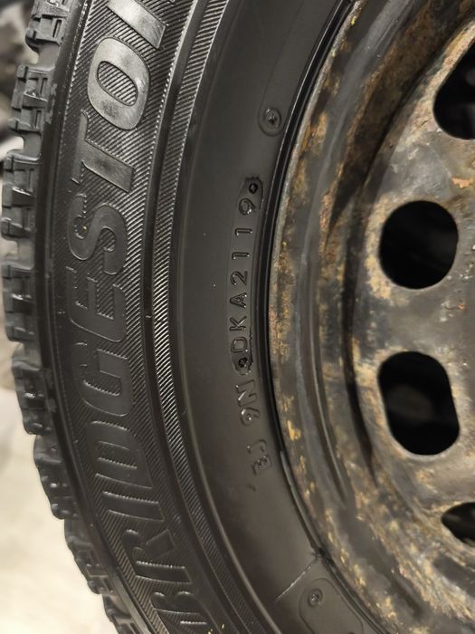 Колеса в зборі Blizzak vrk 195/65r15