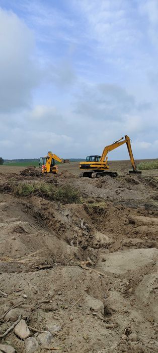 Usługi koparko ładowarką