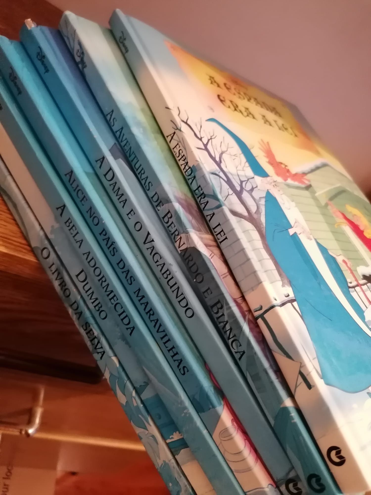 Livros coleção Disney