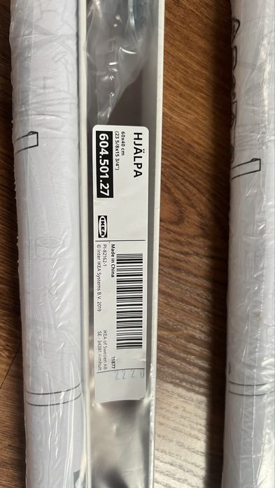 Drążek Hjalpa Ikea wieszak szafa