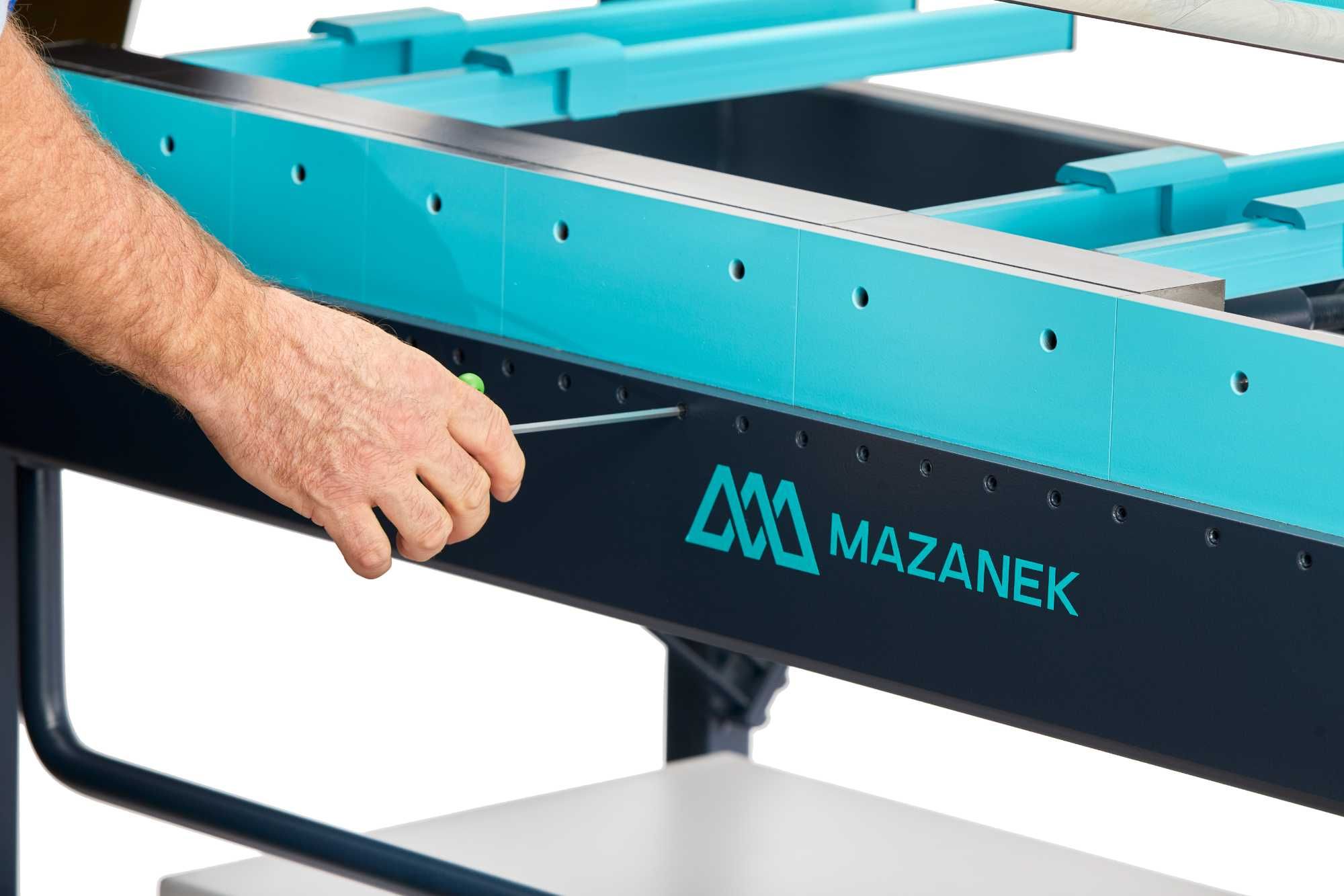 ZAGINARKA GIĘTARKA Segmentowa 1250mm