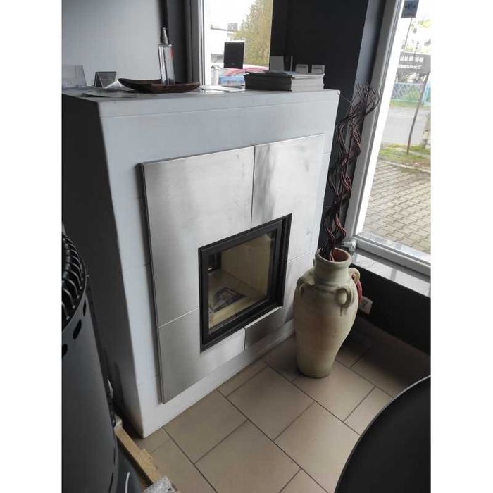 Jersey - gotowy kominek vis a vis dwustronny - Nordpeis WYPRZEDAŻ