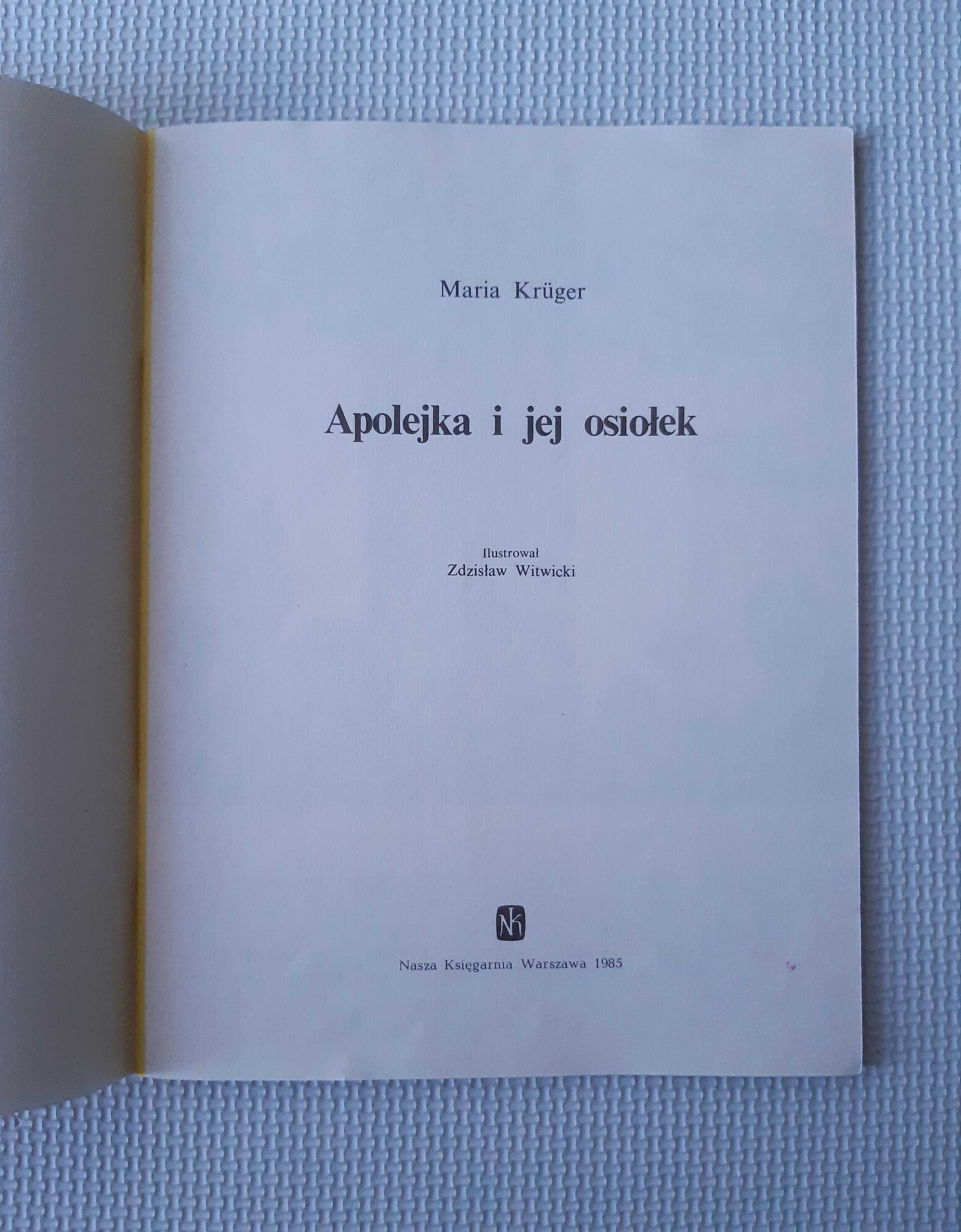 Apolejka i jej osiołek Maria Kruger 1985