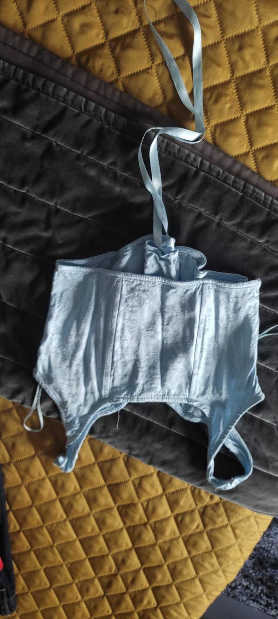 Corset azul bebe Stradivarius S
